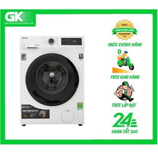 MIỄN PHÍ CÔNG LẮP ĐẶT TWBH85S2V Máy giặt Toshiba Inverter 7.5 Kg TW-BH85S2V WK