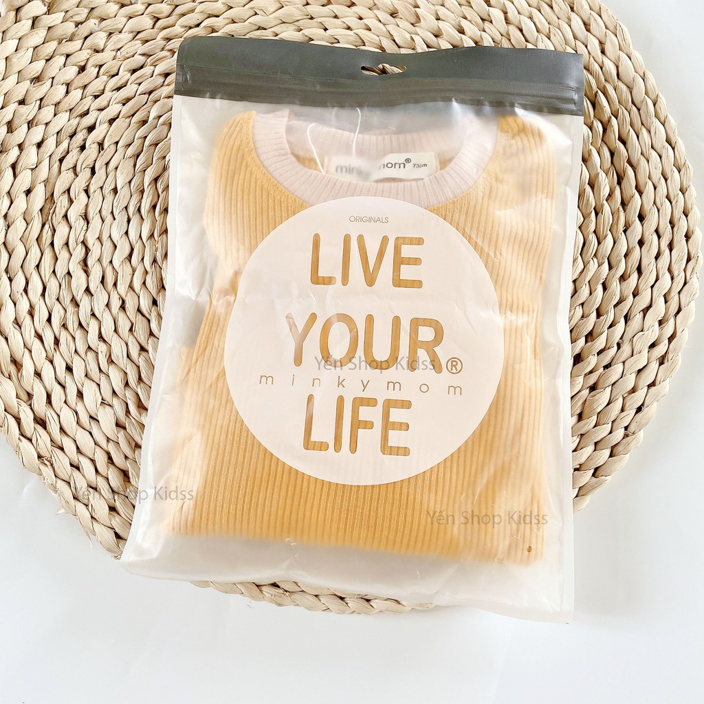 Sale !!! Bộ Dài Gân Tăm Cạp Cao Cho Bé (7-16kg) (SP001369)