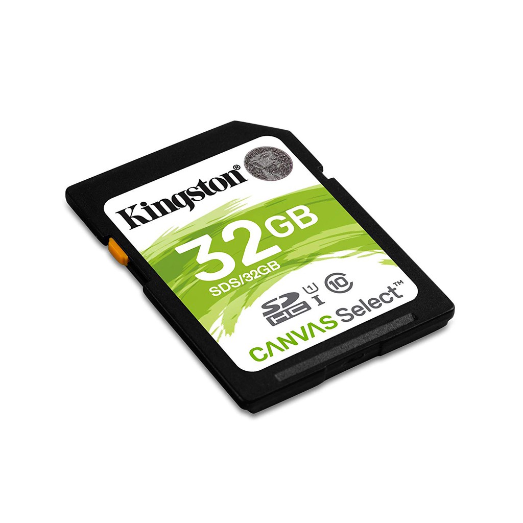 Thẻ nhớ SDHC Kingston 32GB Canvas Select upto 80MB/s (SDS/32GB) - Hãng phân phối chính thức | WebRaoVat - webraovat.net.vn