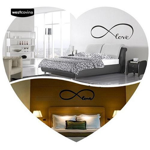 Miếng Dán Trang Trí Tường Chữ Love Loop