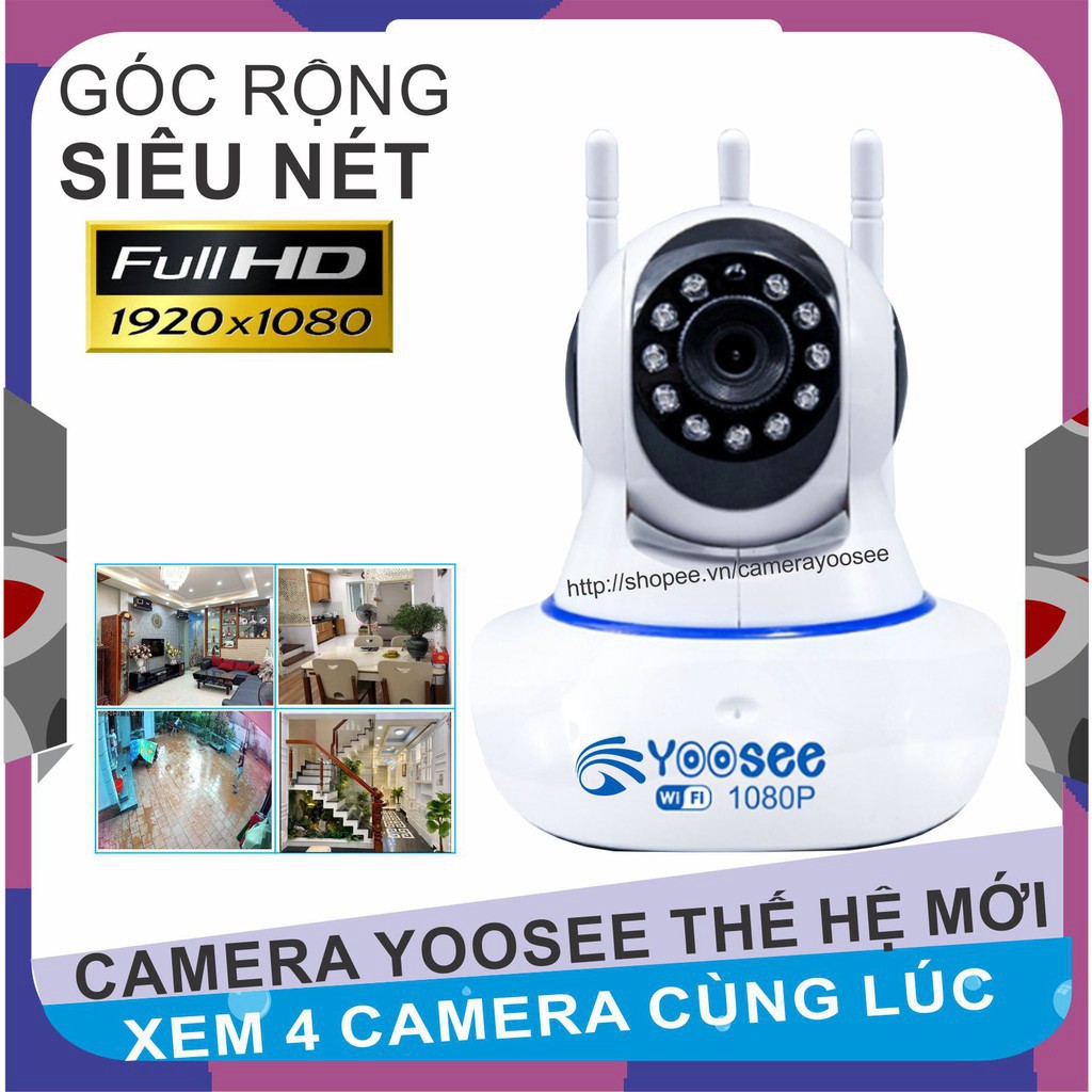 VR JDGH Camera Ip YooSee thông minh - Full HD 2.0Mpx Siêu nét VS100 44