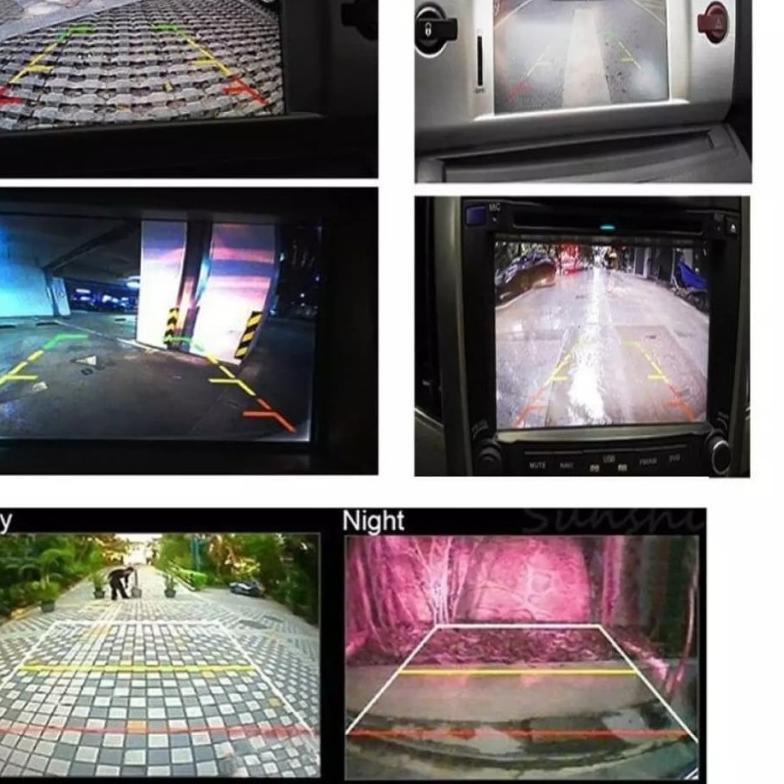 Camera Lùi Xe Hơi Có Đèn LED CCD QM-01