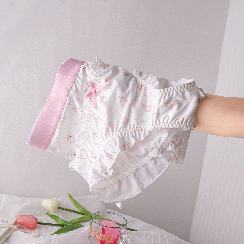 Quần Lót In Hình Hoạt Hình Dễ Thương Dành Cho Nữ