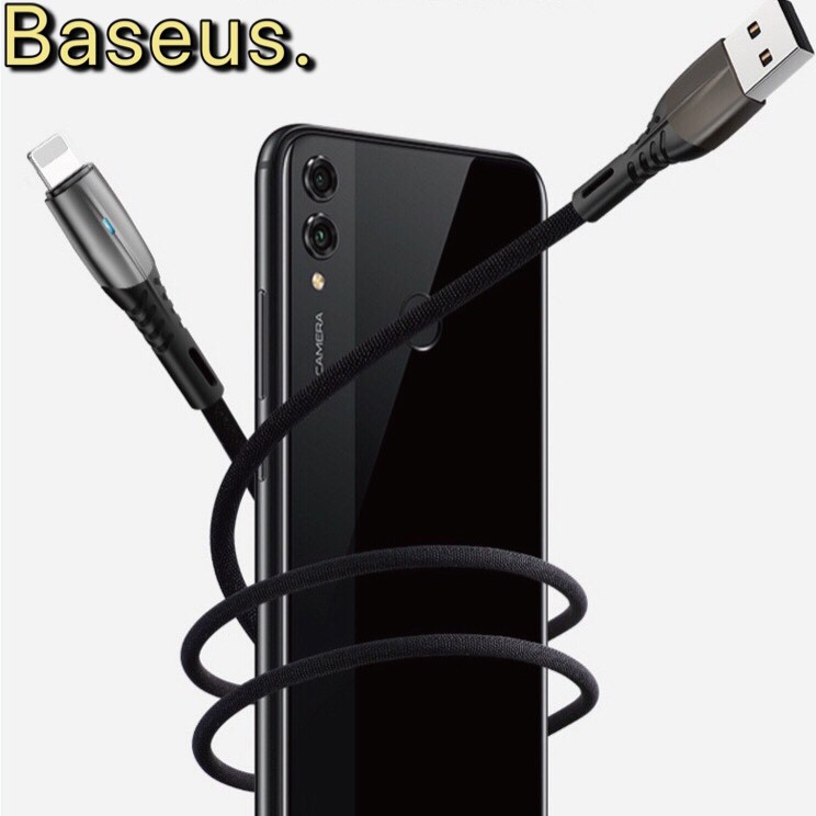 Dây cáp sạc Baseus Horizontal Data và truyền dữ liệu tốc độ cao cho ip/tablet táo dài 1m/2m