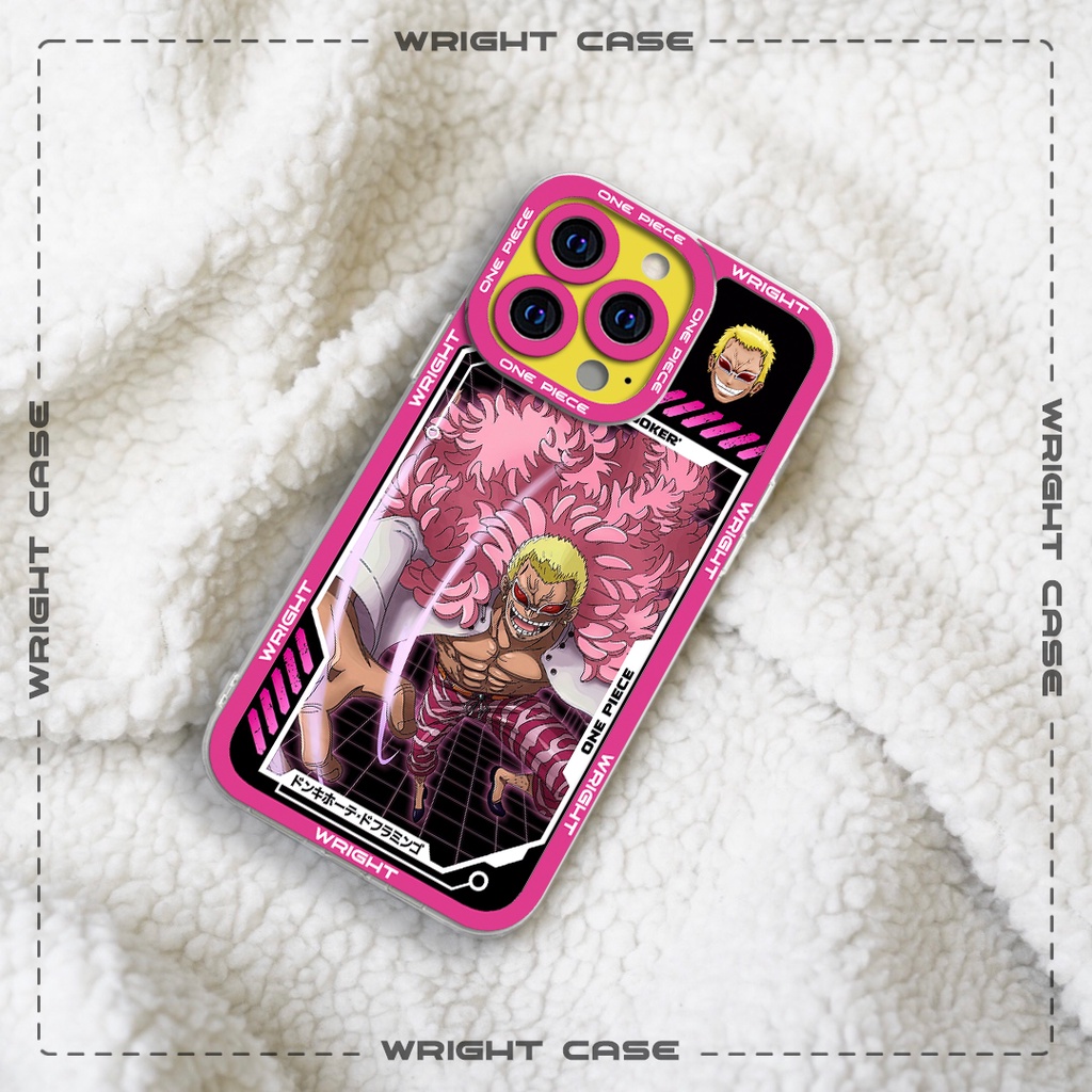 Ốp lưng iphone cạnh vuông Doffy One Piece Wrightcase 6plus/7/8/8plus/x/xs/11/12/pro/max/plus/promax