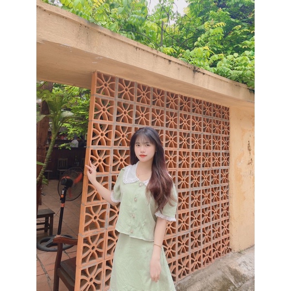 Set xanh tiểu thư