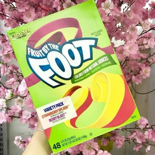 Kẹo dẻo cuộn trái cây Fruit by the foot 48 gói -1kg của Mỹ