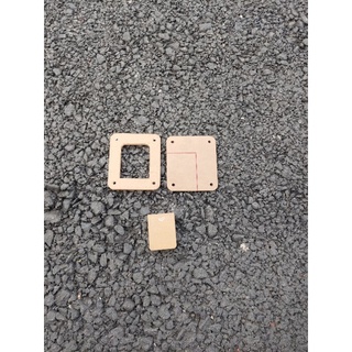Bộ ép form bao da zippo. Dụng cụ làm da