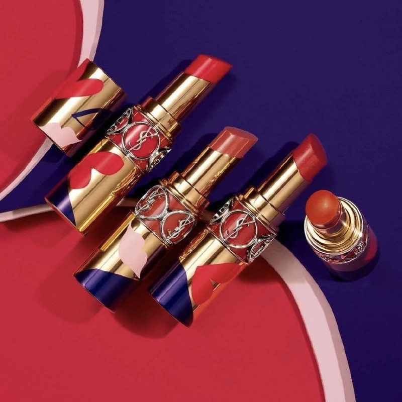 [ Limited Edition ] Son thỏi YSL Rouge Volupte Shine I Love You So Pop