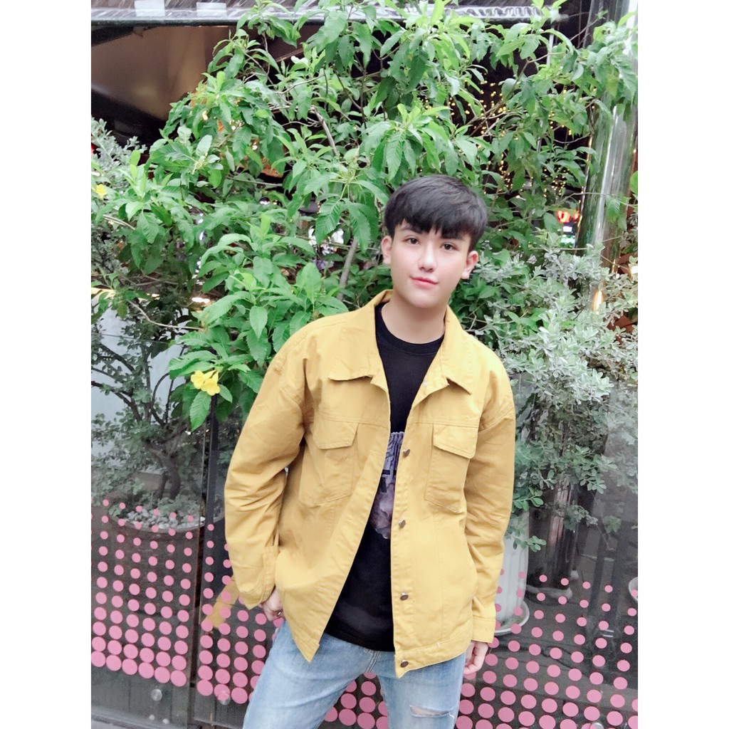 HCMFREESHIP 99K️⚡ Hot Sale Áo Khoác Kaki Nam AKKK07⚡&lt;--- Linh Stoer