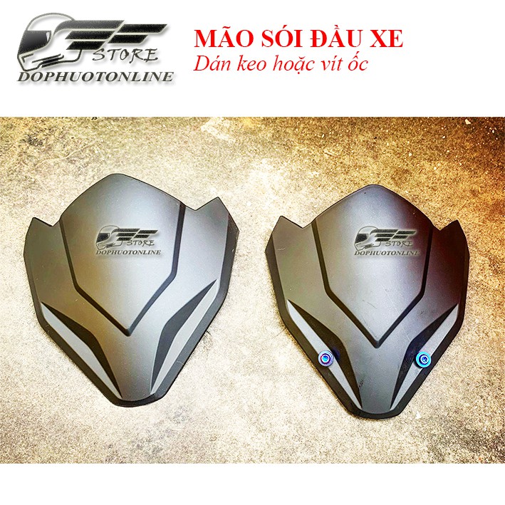 Mão Sói Winner X Đen Nhám Nhựa ABS Lắp Được Các Loại Xe Khác
