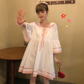 Váy ulzzang, đầm babydoll ulzzang dễ thương cao cấp HOMIAMALL đủ size 35-90kg bảo hành 1 đổi 1 tận nhà