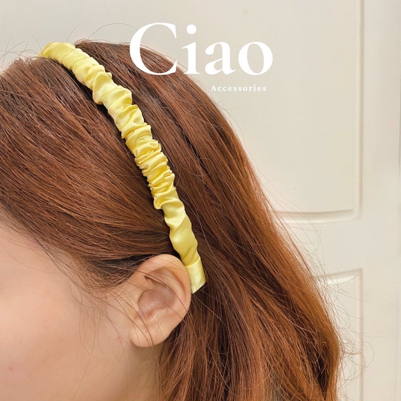 [BEST SELLER] Băng đô/ Cài tóc thiết kế đơn giản màu kẹo ngọt Ciao accessories