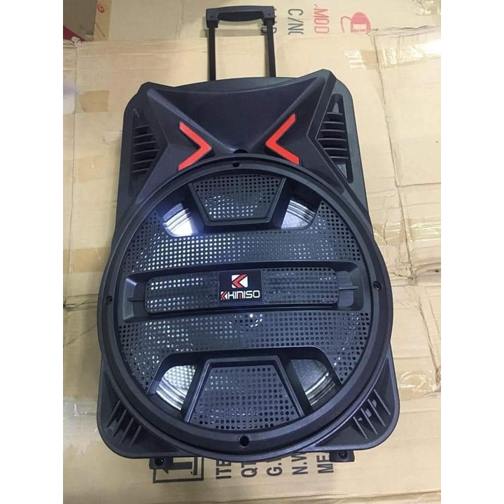 THANH LÝ Loa kéo karaoke kèm mic QS1205 Kimiso, micro bluetooth hát di động không dây - KLH shop