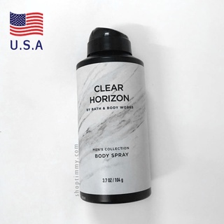 Xịt khử mùi toàn thân Clear Horizon cho nam hương mát mẻ - Bath and Body Works 104g