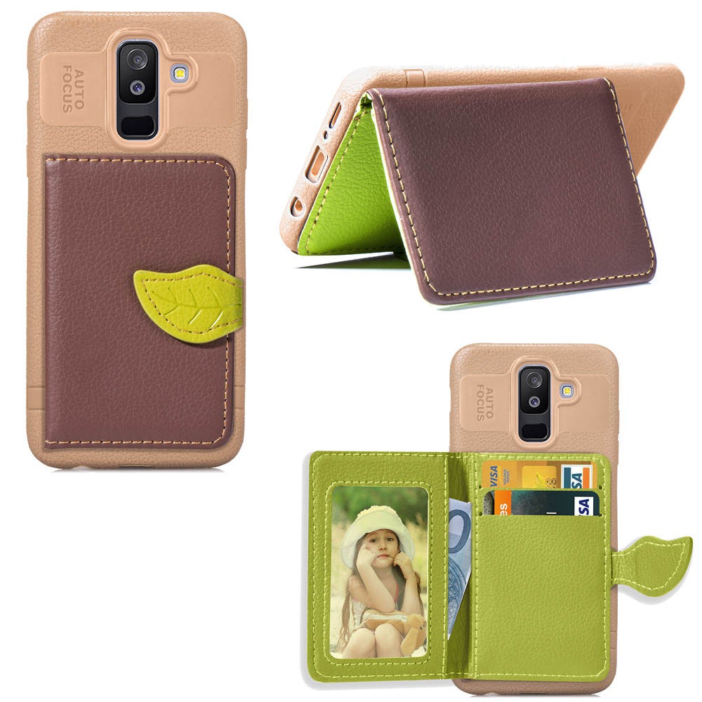 PU Leather Wallet Card Holder Kickstand Case For Samsung Galaxy A72 A5 A8 2018 A6 Plus 2018 J2 J3 J5 J7 Pro J530 J330 J2 CORE/J260F J4 J6 Prime