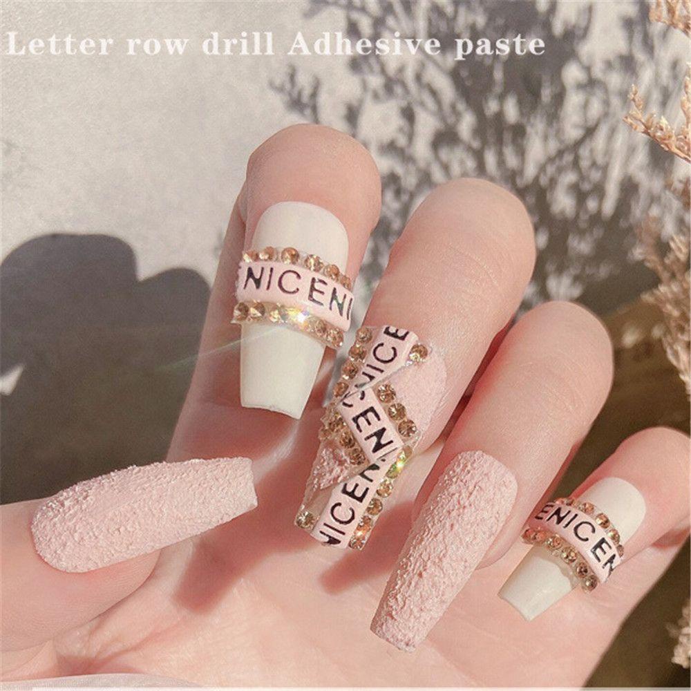 Miếng Dán Trang Trí Móng Tay Nghệ Thuật 3D DIY Mới