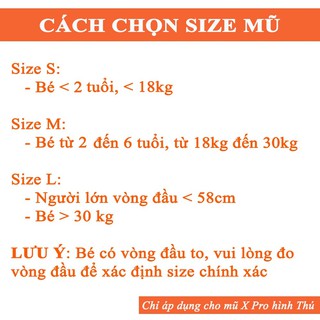 Mũ Bảo Hiểm X-PRO Hình Gấu