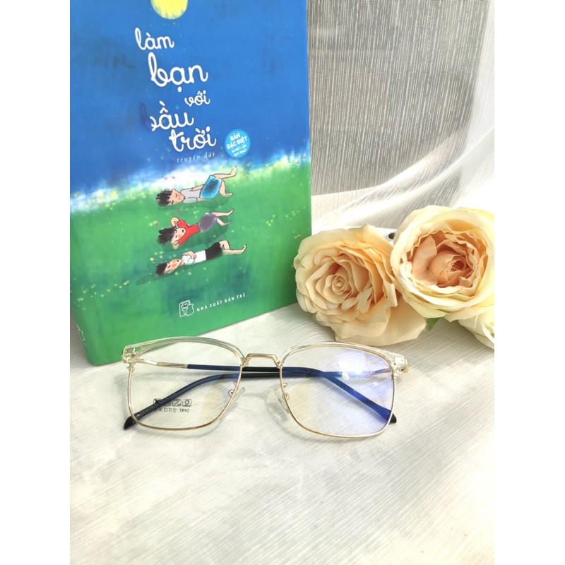 Gọng Kính Nam Nữ Mắt Kính Vuông Thời Trang | BigBuy360 - bigbuy360.vn