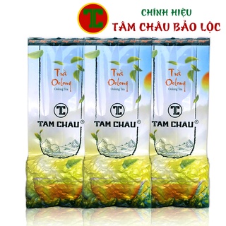 Trà Oolong Cao Cấp Bao nhôm TÂM CHÂU Hút chân không 100G (Combo 3 Gói)