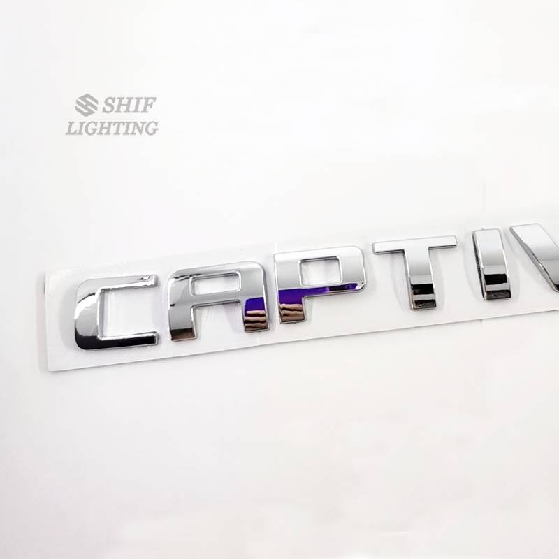 Miếng Dán Logo Chữ Cái Cho Xe Chevrolet Captiva Ls su