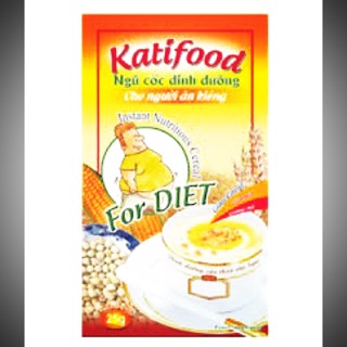 Bột ngũ cốc ăn kiêng, ngũ cốc giảm cân uống liền Katifood chính hãng 500g