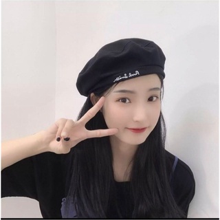 Mũi nồi beret phối chữ nhiều màu