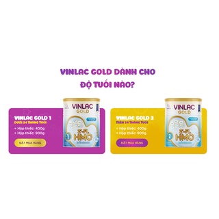 Sữa bột vinlac gold số 1, 2 lon 300_800g_900g