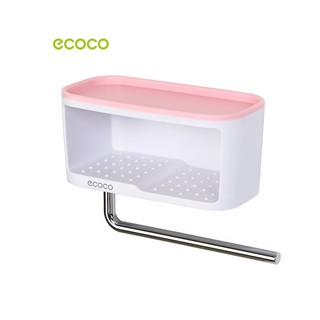 Kệ để đồ phòng tắm kèm móc khăn ECC1716