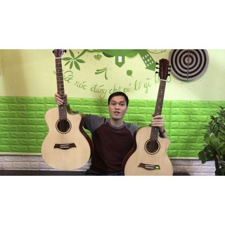Guitar giá rẻ cho người muốn tập chơi. isaac01 và isaac02. Đàn guitar Acoustic giá rẻ cho người muốn đệm hát.