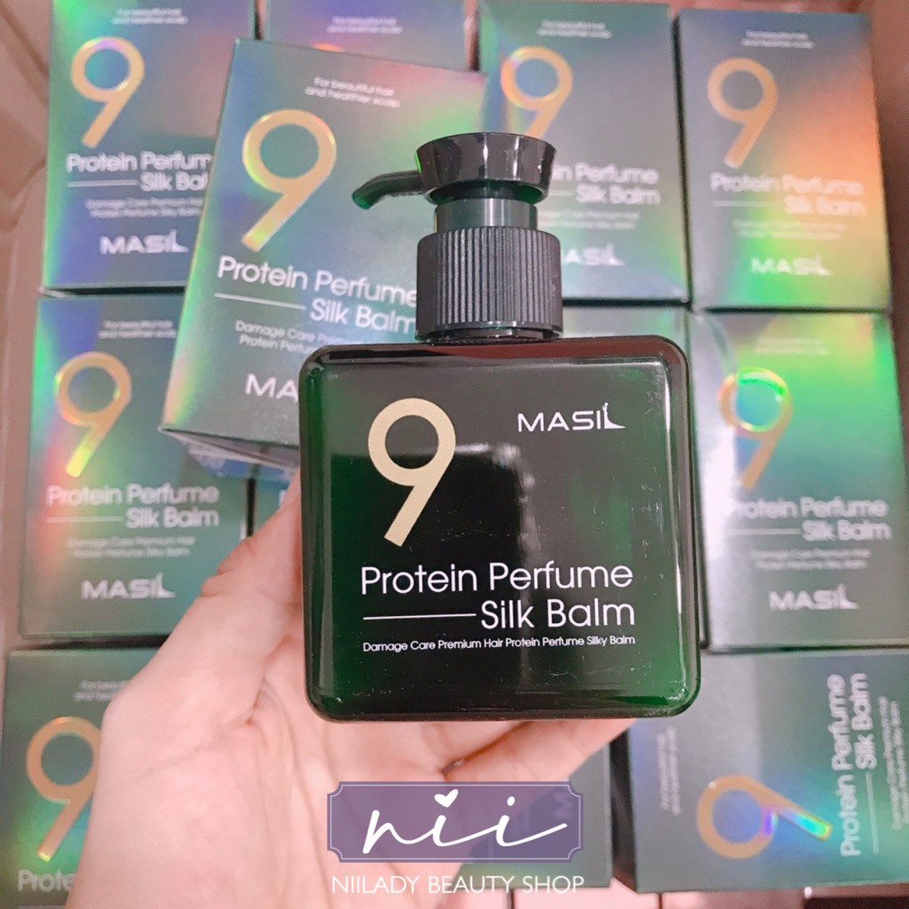 Dưỡng tóc Masil 9 Protein Perfume Silk Balm 180ml