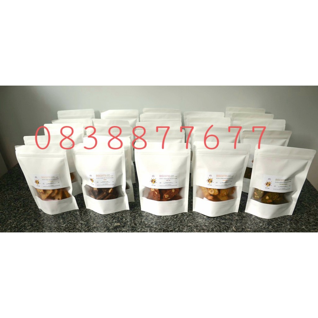 Siêu sale 7 vị Biscotti Healthy, giảm giá mời khách gói ăn thử gói 100gr, bánh ăn kiêng 100% từ tự nhiên