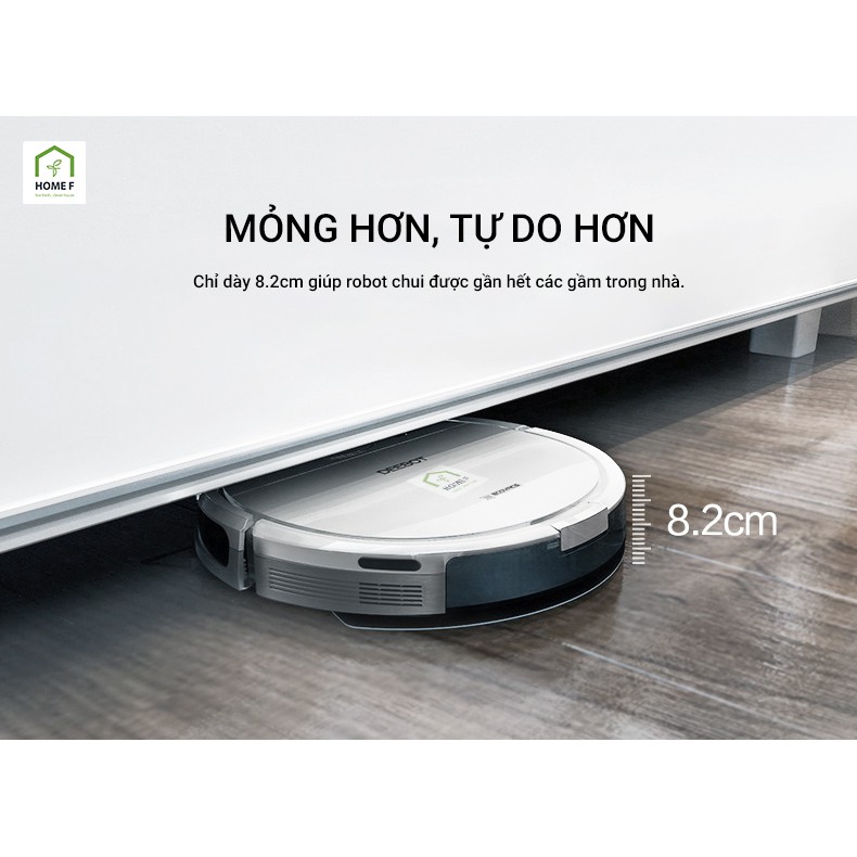 [ XẢ KHO ] Robot Hút Bui Lau Nhà Thông Minh Ecovacs Deebot DJ35 DJ65 Smart Eye Hàng Trưng Bày