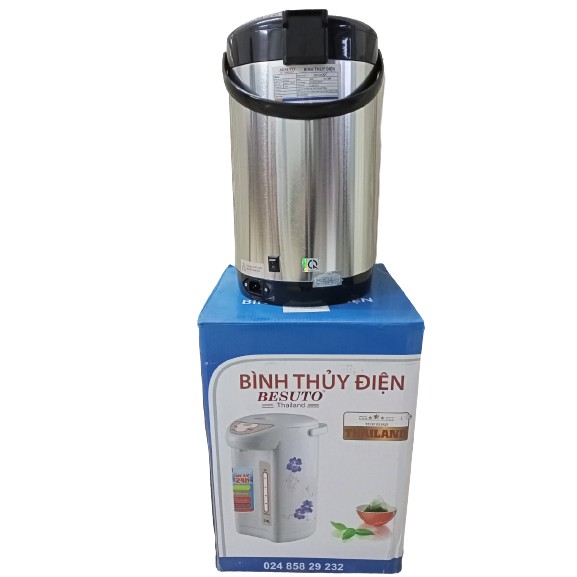 [ Dung Tích Lớn] Bình Thủy Điện, Phích Giữ Nhiệt BESUTO Thái Lan Cao Cấp ,Dụng Tích 5,8l ,750w (thucthinh15)