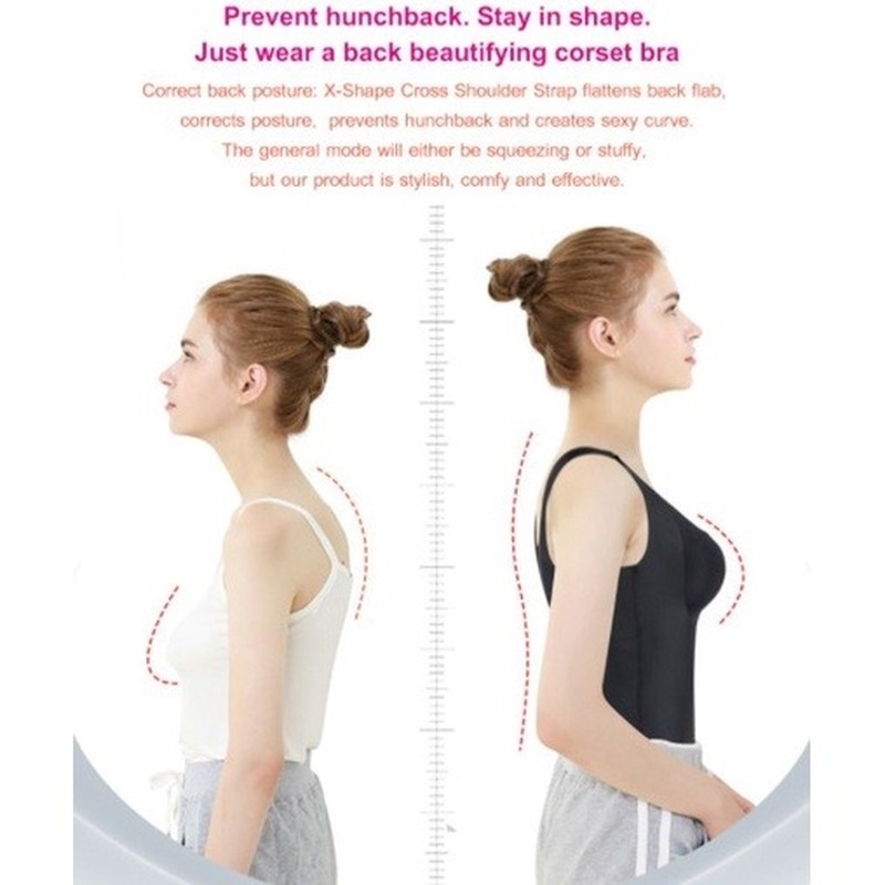 Popkozzi Áo Lót Nâng Ngực Định Hình 3 Trong 1