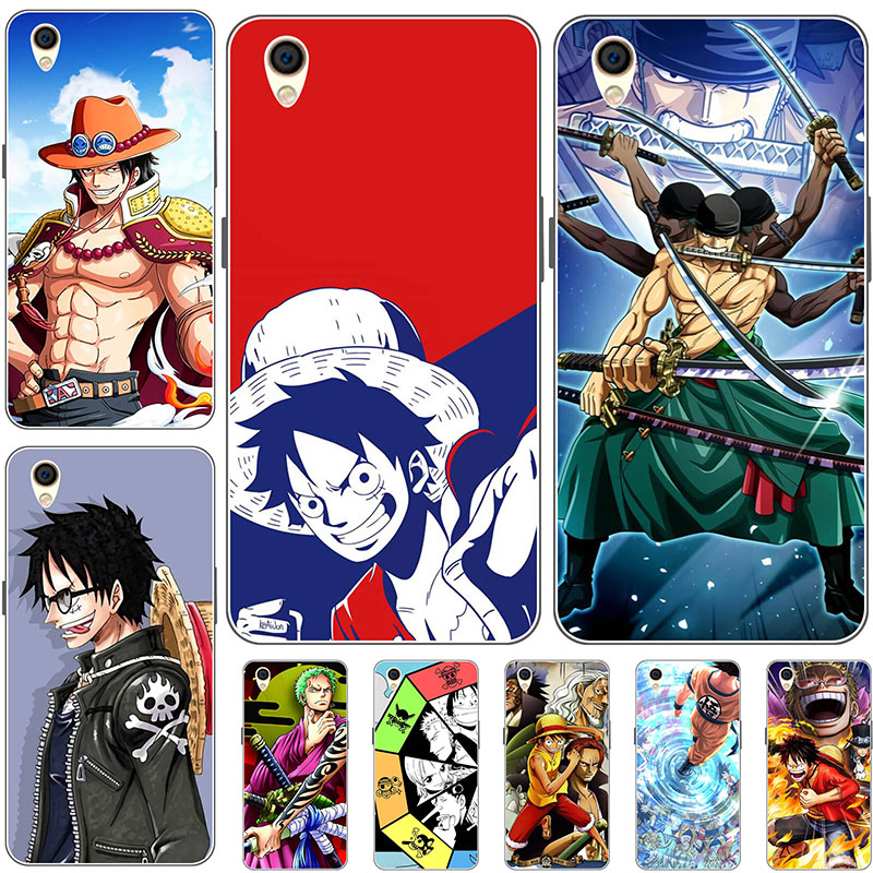 Ốp điện thoại mềm hình Luffy Roronoa Zoro hoạt hình One Piece cho Sony Xperia XA Dual F3111 F3113 F3115 Z6