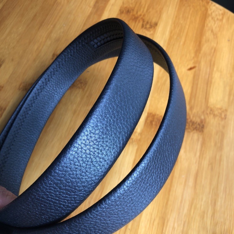 Dây thắt lưng nam lẻ không mặt da bò