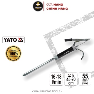 Bơm dầu nhớt dùng tay dạng piston yato yt-0712 | xuân phong tools
