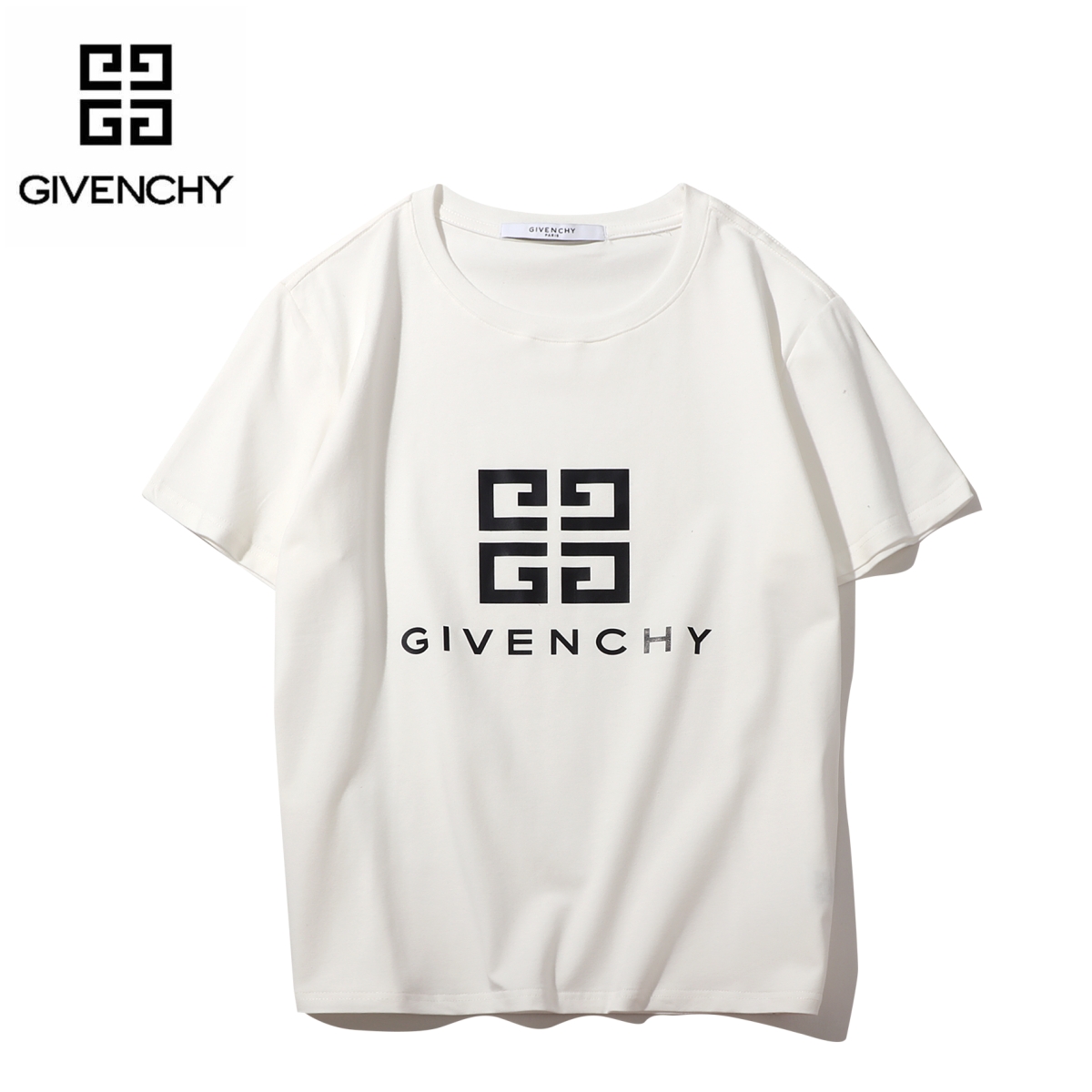 Áo Thun Ngắn Tay Chất Liệu Cotton In Hình Givenchy Thời Trang Dành Cho Cả Nam Và Nữ