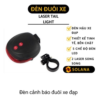 [GIÁ SỈ] Đèn Hậu Xe Đạp - Đèn Led Thể Thao Báo Tín Hiệu Gắn Đuôi Xe Cảnh Báo 3408