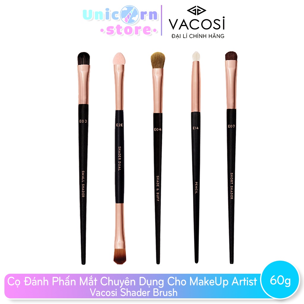 Cọ Đánh Phấn Mắt Chuyên Dụng Cho MakeUp Artist Vacosi Shader Brush