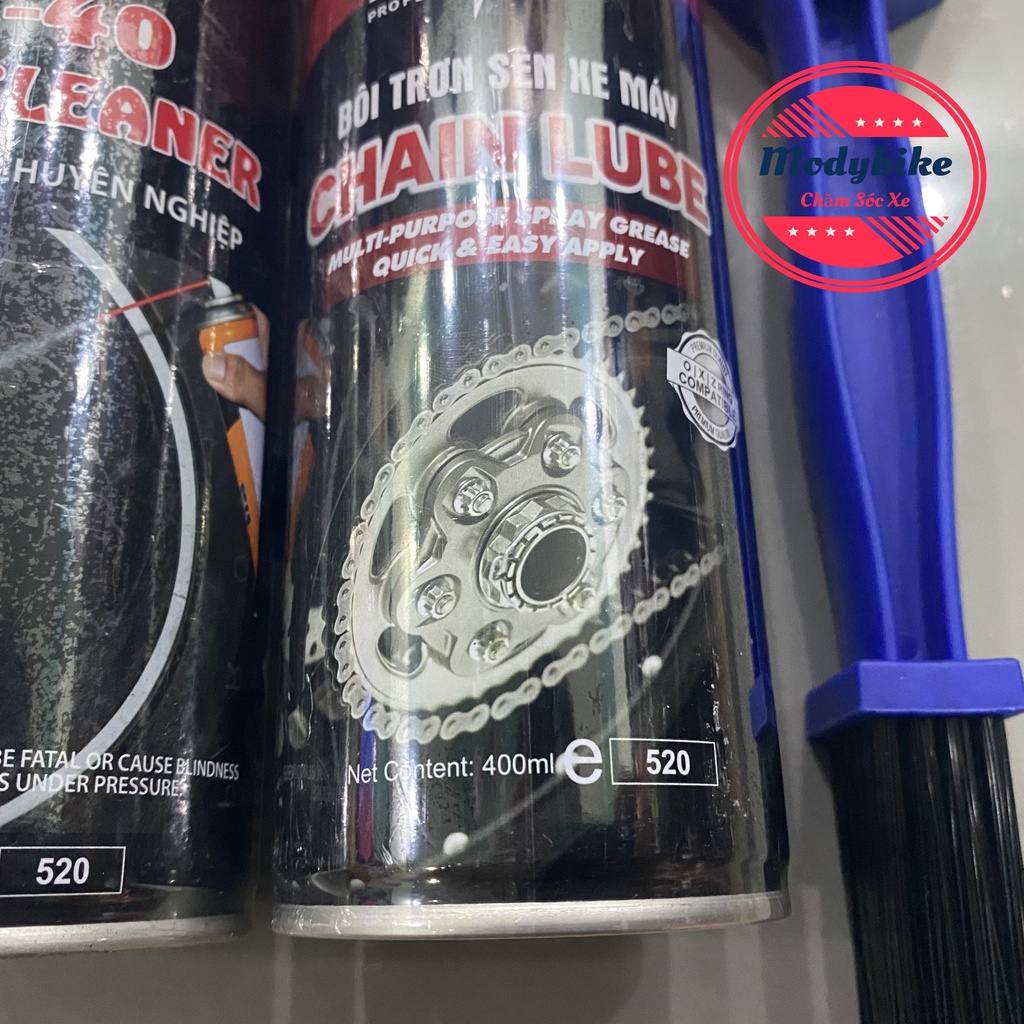 COMBO BỘ VỆ SINH BẢO DƯỠNG XÍCH SÊN THUNDER CHAIN LUBE & CLEANER
