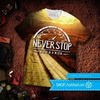 Áo Phượt "Never Stop Traveling"