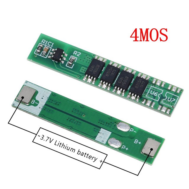 Bảng mạch bảo vệ pin Li-ion 3 4 6MOS BMS PCM 18650 1s 7.5A 10A 15A