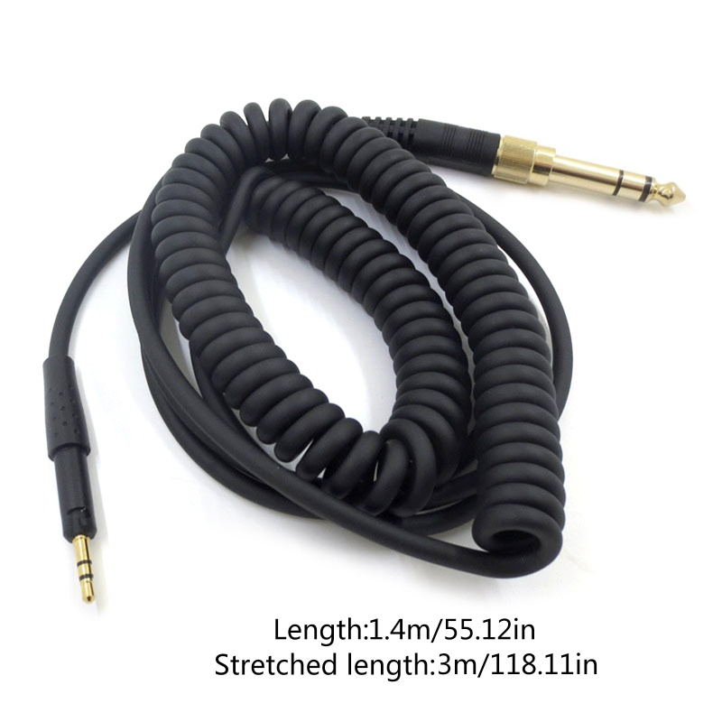 Dây Cáp Âm Thanh Tai Nghe 6.35mm Cho HD6DJ HD8 HD7 HD598