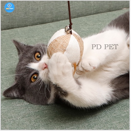 Đồ chơi cho mèo, thú cưng, chó dây hình nhiều con vật, huấn luyện mèo tinh nhanh siêu dễ thương [PD PET]