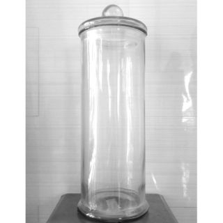 Bình ngâm rượu thủy tinh 12 lít trụ trơn không vab