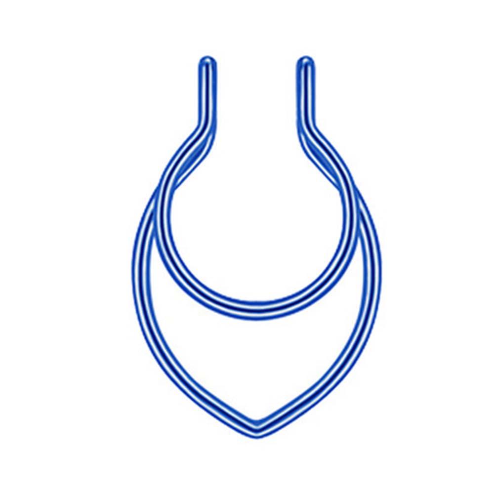 Khuyên Mũi Inox Hình Sừng Hươu Dạng Xoắn Ốc Thời Trang Có Thể Điều Chỉnh