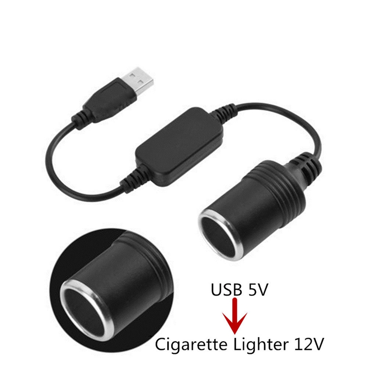 Bật Lửa Điện Tử 5v 2a Usb Sang 12v 8w