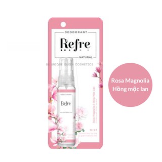 [Mẫu mới] Xịt Khử Mùi Refre Natural 30ml